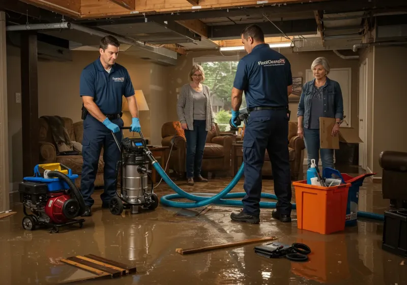 Basement Water Extraction and Removal Techniques process in Cotton County, OK